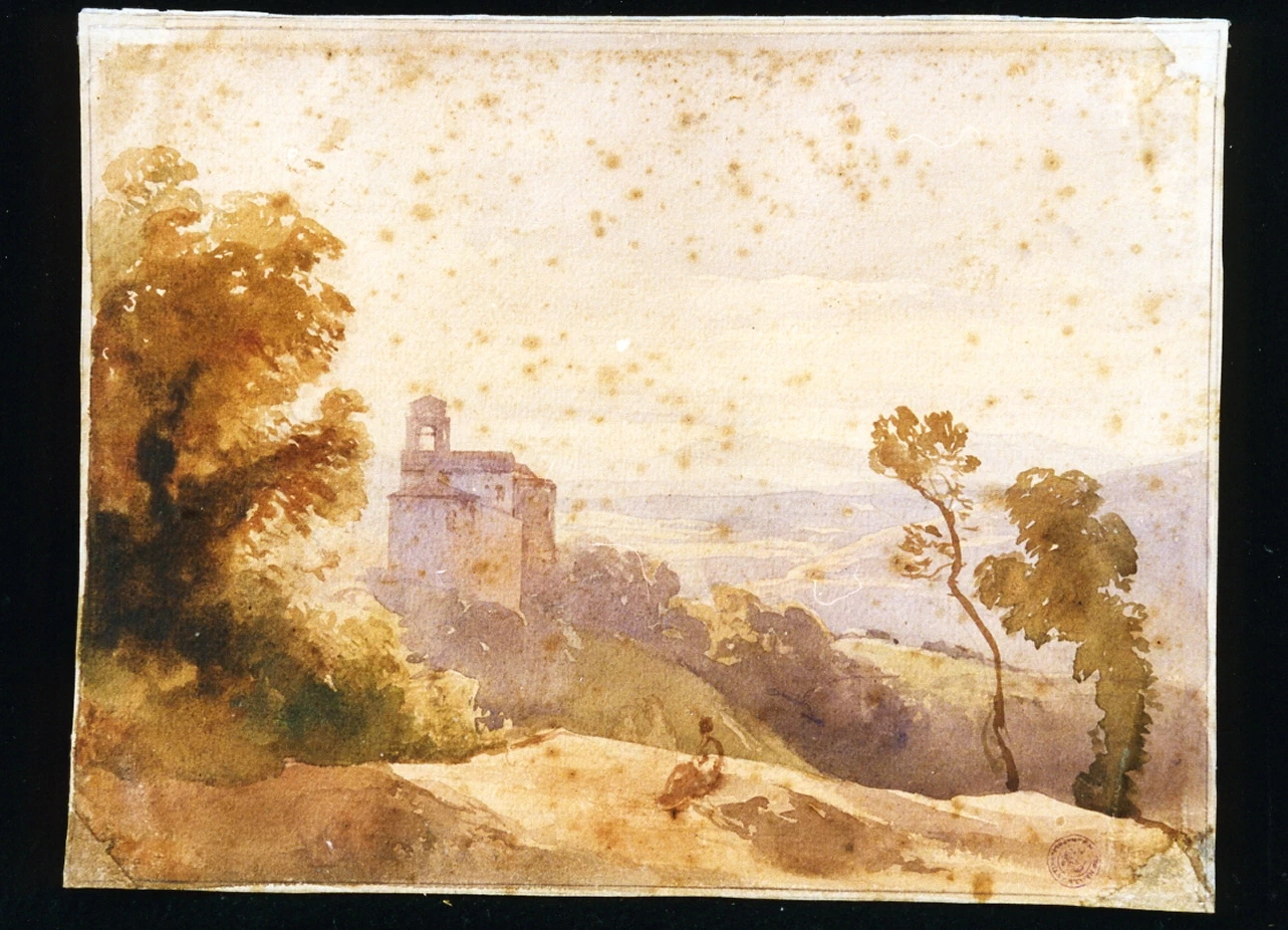 Paesaggio collinare - Museo Nazionale di san Martino, Napoli